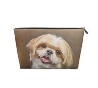 Lindo Perro Shih Tzu, Bolsa de artículos de tocador Bolsa de Maquillaje Bolsa de cosméticos Bolsa de artículos de tocador de Viaje portátil