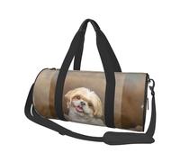 Lindo Perro Shih Tzu, Bolsa de Viaje de Gran Capacidad, Bolso Redondo, Bolsa de Viaje Deportiva, Bolsa de Mano, Bolsa de Fitness