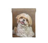 Lindo Perro Shih Tzu, Squeeze Top Wallet Bolsa de Almacenamiento para Mujer Monedero pequeño Bolsa de Cambio