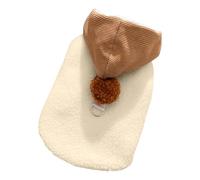 Lindo perro Sweater, Dog Coat with Hat, Kitten Clothes, Winter Dog Apparel, Soft Pet Sweater, Cat Coat Accessories, Dog Winter Clothes, Soft Pet Winter Clothes para perros pequeños y gatos