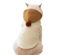 Lindo perro Sweater, Dog Coat with Hat, Kitten Clothes, Winter Dog Apparel, Soft Pet Sweater, Cat Coat Accessories, Dog Winter Clothes, Soft Pet Winter Clothes para perros pequeños y gatos