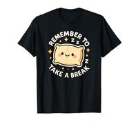Lindo Personaje de Almohada Remember To Take A Break Camiseta