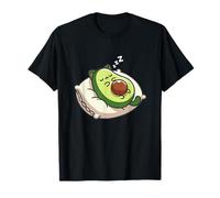 Lindo pijama de aguacate y gato y aguacate Camiseta