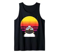 Lindo Pingüino De Esquí Pingüinos Esquí Deporte De Invierno Camiseta sin Mangas