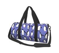 Lindo pingüino Morado, Bolsa de Viaje de Gran Capacidad, Bolso Redondo, Bolsa de Viaje Deportiva, Bolsa de Mano, Bolsa de Fitness