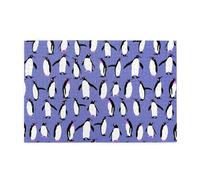 Lindo pingüino Morado, Rompecabezas de 1000 Piezas, Rompecabezas de Madera para Toda la Familia, decoración de Pared para Adultos y Adolescentes.
