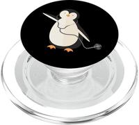 Lindo Pingüino Pediatra Médico Cirujano Doctor PopSockets PopGrip para MagSafe