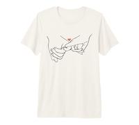 Lindo Pinky promete Amor por su Mejor Amigo y la Vida Camiseta Premium