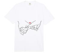 Lindo Pinky promete Amor por su Mejor Amigo y la Vida Comfort Colors Adult Heavyweight T-Shirt