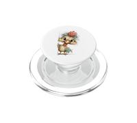 Lindo Pollo asomándose gallina Granja Animal Aves PopSockets PopGrip para MagSafe