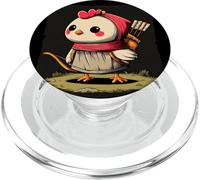 Lindo Pollo Cupido Busca Animales y Amantes del Amor PopSockets PopGrip para MagSafe
