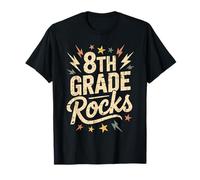 Lindo Profesor de 8º Grado Rocks Último día, Future Heroes, Fin de año Camiseta