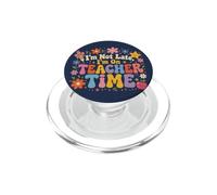 Lindo Profesor Humor Floral Aula PopSockets PopGrip para MagSafe