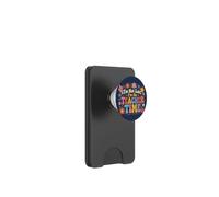 Lindo Profesor Humor Floral Aula PopSockets PopWallet para MagSafe
