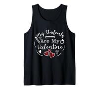 Lindo Profesor, mis Alumnos me robaron el corazón, Amor, Cita de San Valentín Camiseta sin Mangas