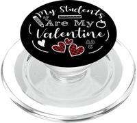 Lindo Profesor, mis Alumnos me robaron el corazón, Amor, Cita de San Valentín PopSockets PopGrip para MagSafe