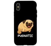Lindo Pug Manatí Pugnatee Amante de Animales Niños Niñas Niños Carcasa para iPhone X/XS