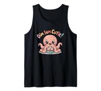 Lindo Pulpo De Dibujos Animados, Dim Sum Cutie! Camiseta sin Mangas