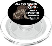 Lindo Puntero Llamado Cervatillo para Perro Puntero alemán de Pelo Corto PopSockets PopGrip para MagSafe