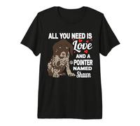 Lindo Puntero Llamado Shawn para alemán Puntero de Pelo Corto Camiseta Premium