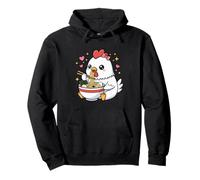 Lindo Ramen de Fideos Kawaii Coquette de Pollo Sudadera con Capucha