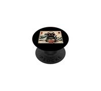 Lindo Ramen Gamer Cat Funny Kawaii Retro Japanese Cat Gaming PopSockets PopGrip Adhesivo