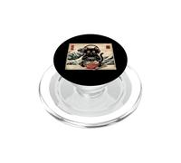Lindo Ramen Gamer Cat Funny Kawaii Retro Japanese Cat Gaming PopSockets PopGrip para MagSafe