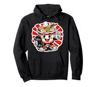 Lindo Ramen Patinador Skater Amante Adolescentes Japón Kawaii Anime Sudadera con Capucha