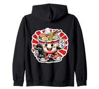 Lindo Ramen Patinador Skater Amante Adolescentes Japón Kawaii Anime Sudadera con Capucha