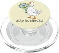 Lindo Ramo de Flores de Ganso Pajarita Animal Divertido PopSockets PopGrip para MagSafe