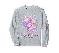 Lindo recuerdo de caracola de estrella de concha de Playa del Carmen Sudadera