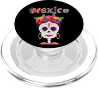 Lindo recuerdo turístico de La Catrina para niños del Día de Muertos de México PopSockets PopGrip para MagSafe