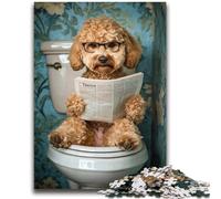Lindo Rompecabezas Goldendoodle de 2000 Piezas para Adultos y Adolescentes Juguete Educativo Toda la Familia (70x100cm)