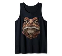 Lindo Sapo Otoño Conos Artístico Animal Arte Otoño Estética Camiseta sin Mangas