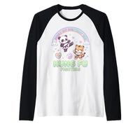 Lindo Seguramente no Todos Estaban peleando Kung Fu Camiseta Manga Raglan