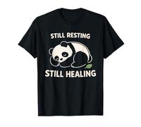 Lindo Sleepy Panda, recuperación del Agotamiento, Alivio del estrés, día de Descanso Camiseta