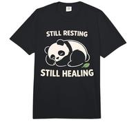 Lindo Sleepy Panda, recuperación del Agotamiento, Alivio del estrés, día de Descanso Comfort Colors Adult Heavyweight T-Shirt