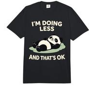 Lindo Sleepy Panda, recuperación del Agotamiento, Alivio del estrés, día de Descanso Comfort Colors Adult Heavyweight T-Shirt