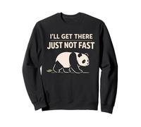 Lindo Sleepy Panda, recuperación del Agotamiento, Alivio del estrés, día de Descanso Sudadera