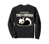 Lindo Sleepy Panda, recuperación del Agotamiento, Alivio del estrés, día de Descanso Sudadera