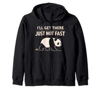 Lindo Sleepy Panda, recuperación del Agotamiento, Alivio del estrés, día de Descanso Sudadera con Capucha