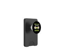 Lindo solo un chico que ama el sushi hombres y niños PopSockets PopWallet para MagSafe