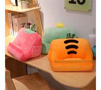 Lindo Soporte de Almohada para Tableta Soporte Triangular Portátil para Tableta con Bolsillos Elásticos para una Experiencia de Tarea Organizada Material: Felpa Corta Tamaño: 30 * 20 * 20 Cm