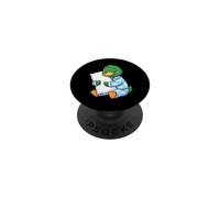 Lindo sueño Pato Abrazando Nube Pijama sueño PopSockets PopGrip Adhesivo
