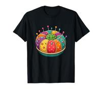 Lindo Tapiz de Costura de Cactus Kawaii para colchas Camiseta