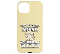 Lindo, tengo una audición selectiva, no te seleccionaron Anime Cat Carcasa para iPhone 15 Plus