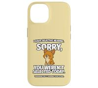Lindo, tengo una audición selectiva, no te seleccionaron como perro de anime Carcasa para iPhone 14
