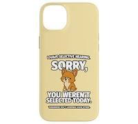 Lindo, tengo una audición selectiva, no te seleccionaron como perro de anime Carcasa para iPhone 14 Plus