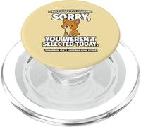 Lindo, tengo una audición selectiva, no te seleccionaron como perro de anime PopSockets PopGrip para MagSafe