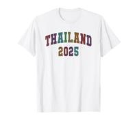 Lindo THAILAND 2025 Vacay Surf Vacation Matching Cousins Camiseta